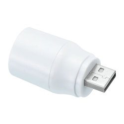 Фонарик USB LED 1W с линзой и выключателем