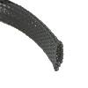 Cable braid  snakeskin 10mm black